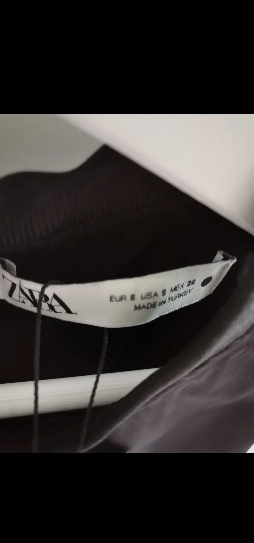 Czarny top S Zara