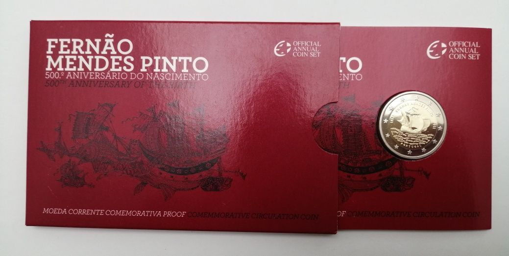 2€ Proof Fernão Mendes Pinto 2011