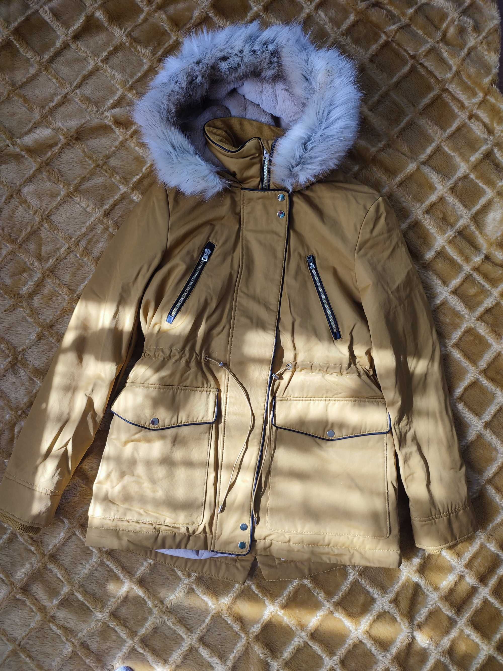 Parka Zara kurtka płaszcz S