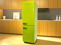 Холодильник SMEG FAB32RLI5, салатовий, ретро модель, бу, в наявності
