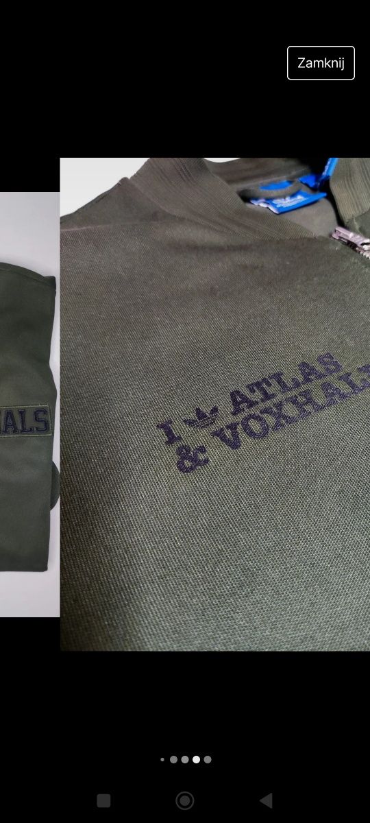 Bluza bomberka kurtka Adidas Originals, rozmiar M