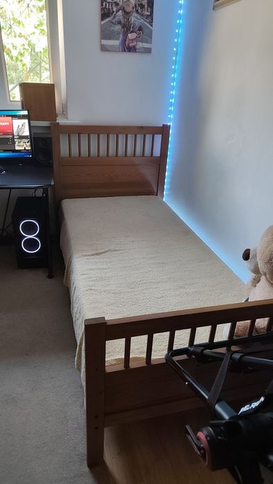 Łóżko 200x100 z materacem