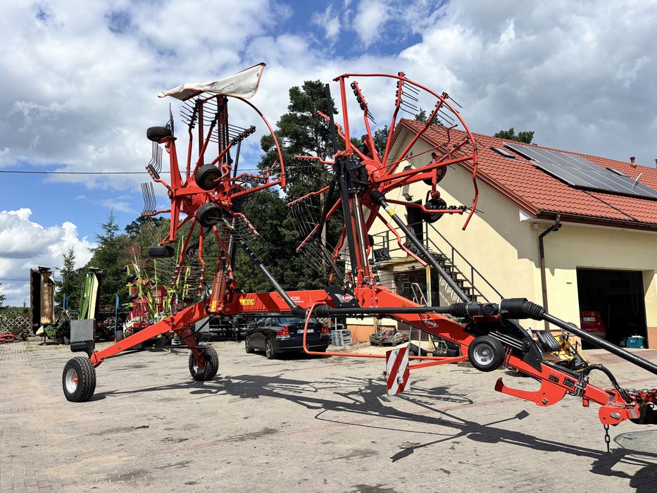 Zgrabiarka 2 karuzelowa Kuhn GA 8030 Masterdrive krone pottinger claas