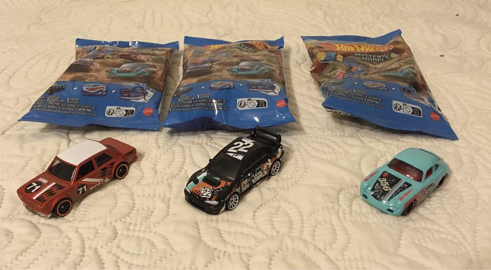 Hot Wheels Datsun 510 Subaru Impreza 22B Porsche 356 Mystery Models