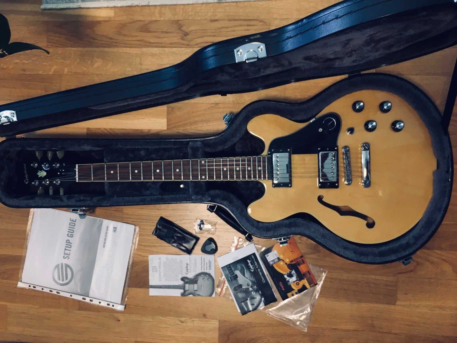 EPIPHONE ULTRA-339 полуакустика Китай 2011 +кейс+гаджеты