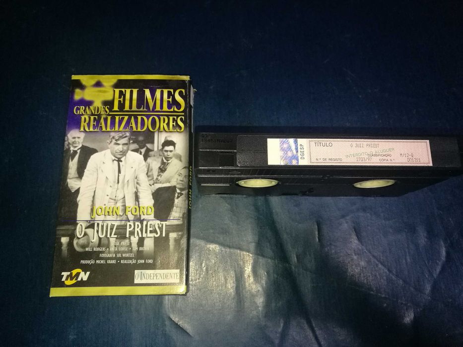 The Judge Priest (Slim Case) VHS (Subtitled in Portuguese)64575435452418120