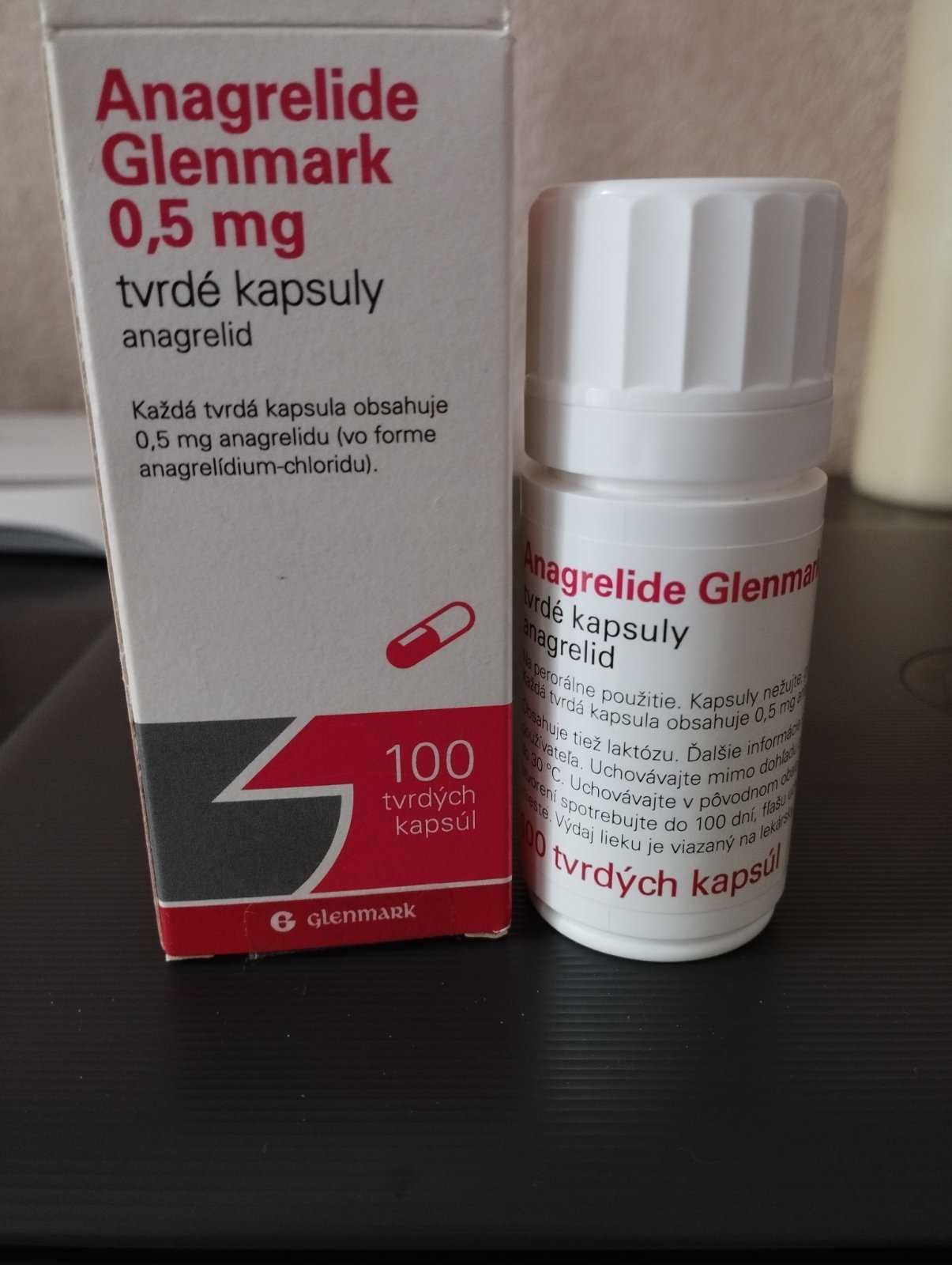 Анагрелід Glenmark 0,5 мг
