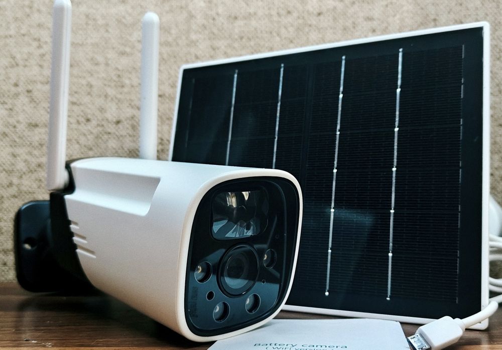 Автономна  Wi-Fi камера ICSee  з сонячною панелью