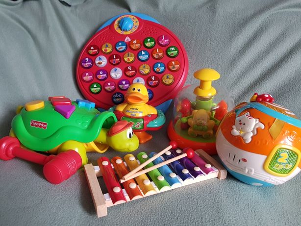 Zestaw zabawek interaktywnych i nie tylko dla dziecka