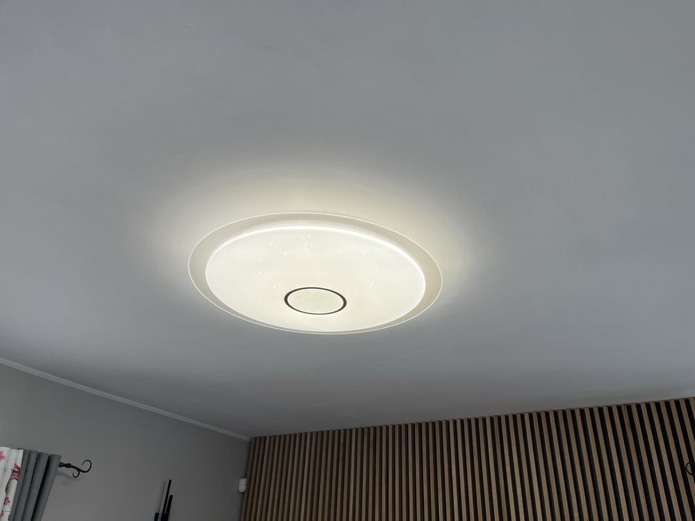 Lampa wiszaca srednica 76 cm ledowa z pilotem