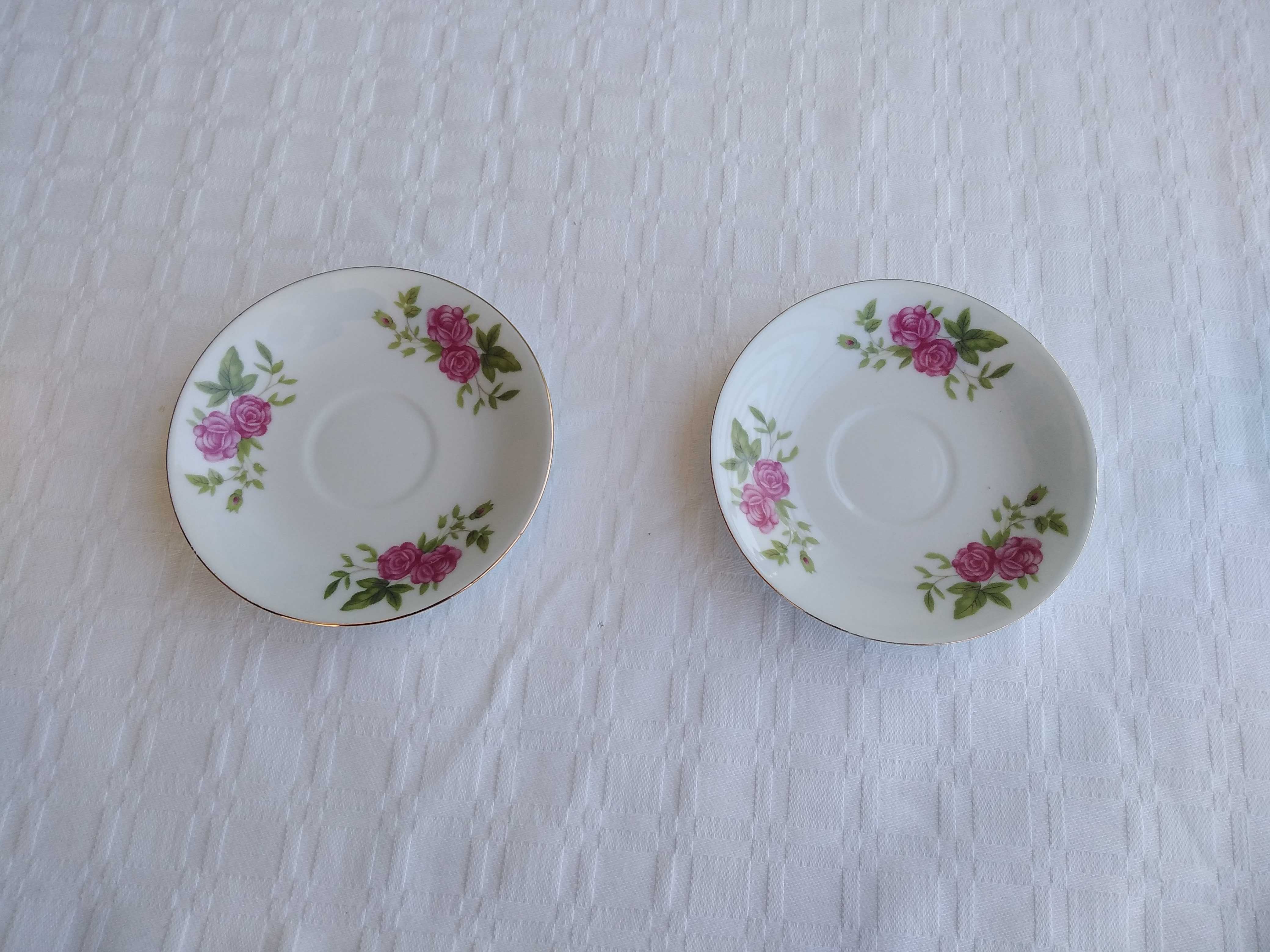 3 Pires de Café de Porcelana Chinesa