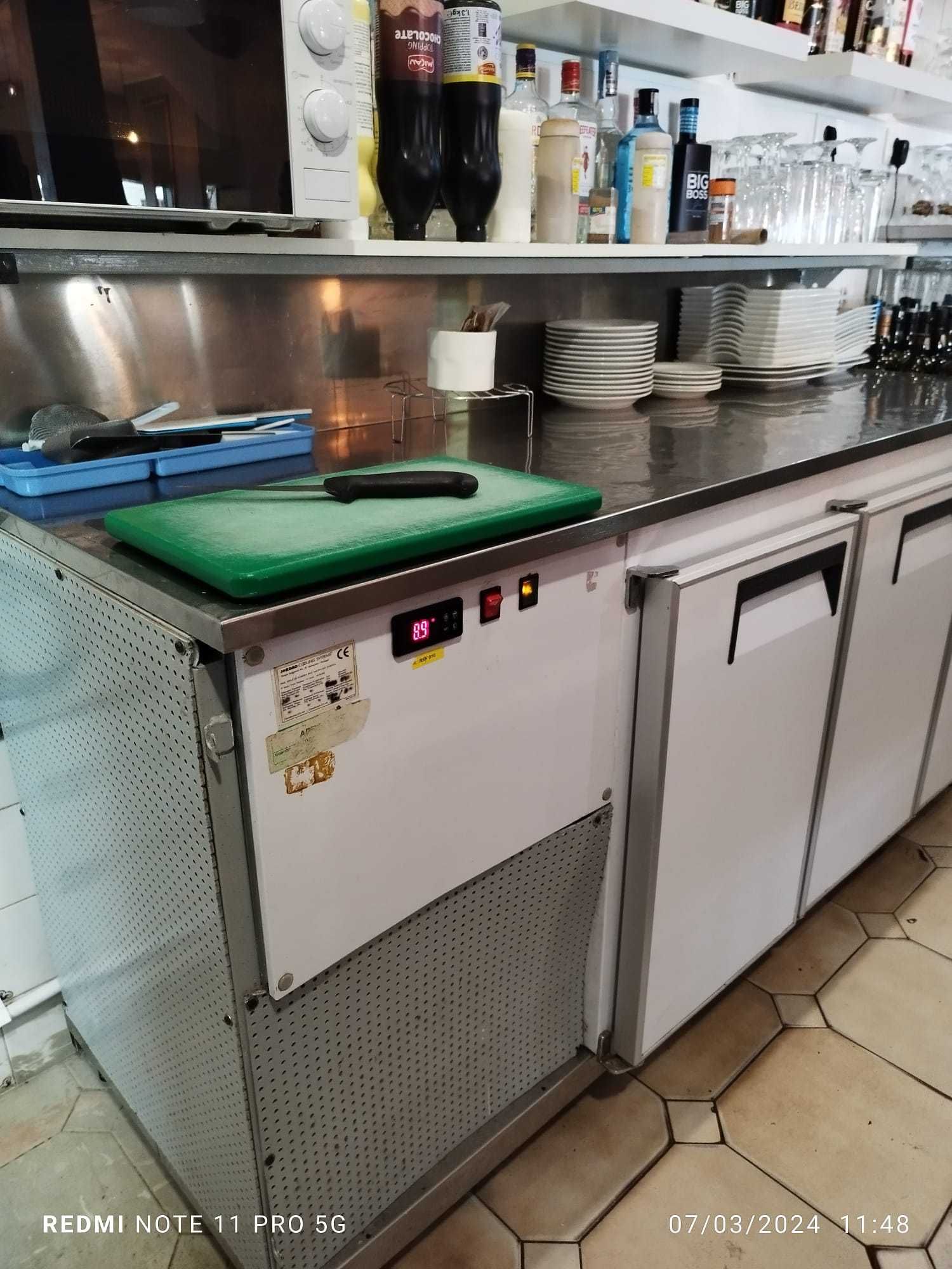 bancada refrigerada marca Jordão