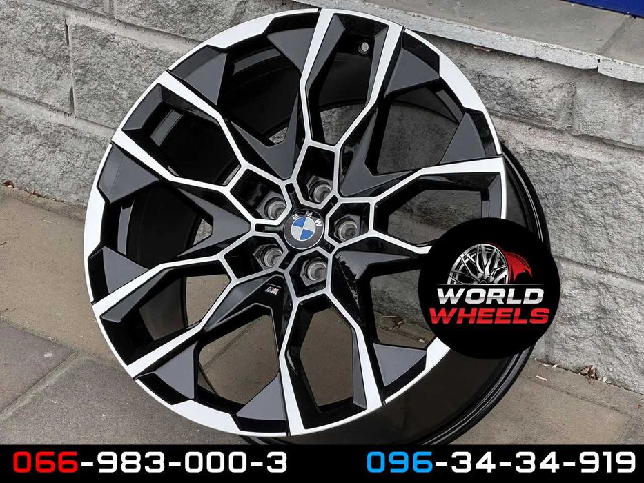 Диски R22 BMW 5x112 X5 X6 G05 G07 G06 G01 X7 разноширокие 913 стиль