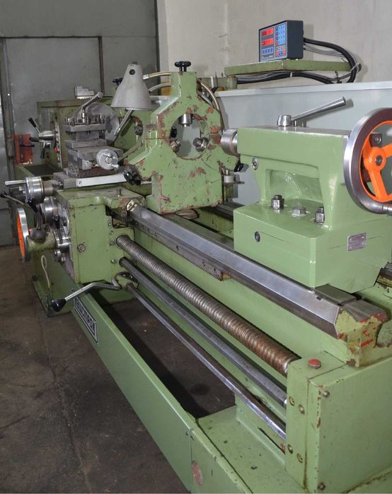 Tokarka Uniwersalna C11 MT x 1500 oryginał 1990r. odczyty mostek