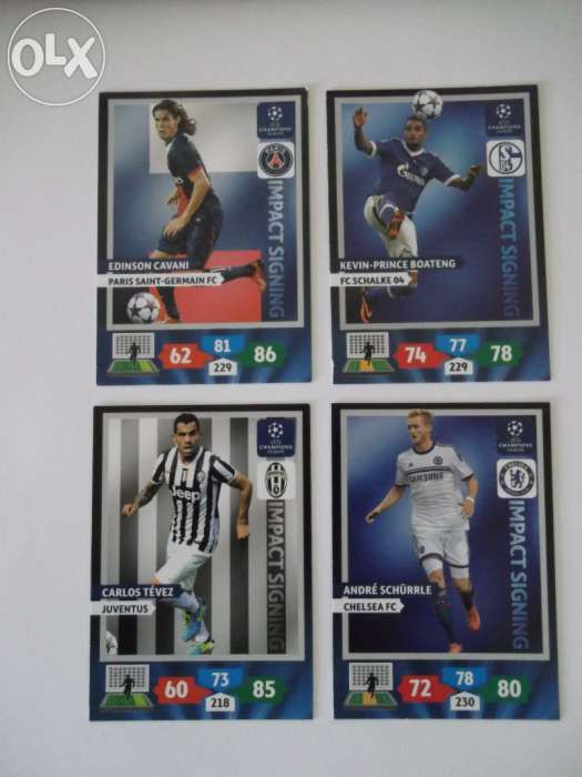 IMPACT SIGNING - Karty Champions League 2013/2014