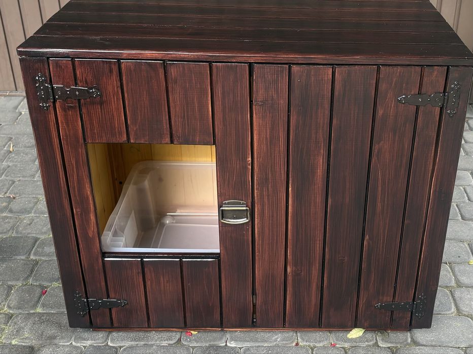 Meblowa kuweta XXL dla kota, komoda kuweta dla Maincoon