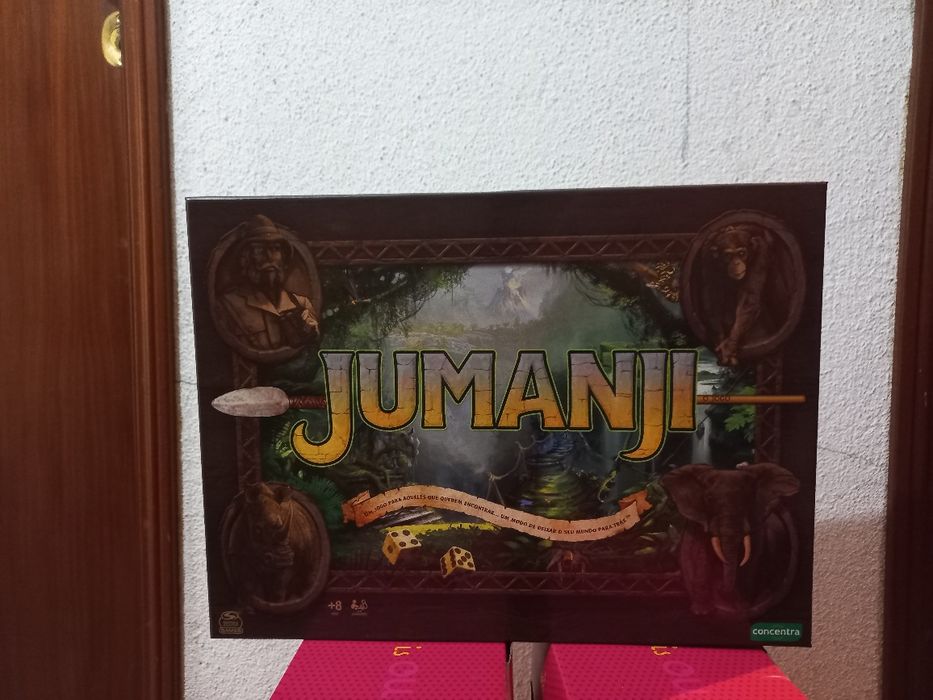 Jogo de tabuleiro Jumanji.  NOVO