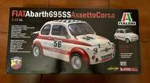 Kit 1:12 italeri fiat abarth