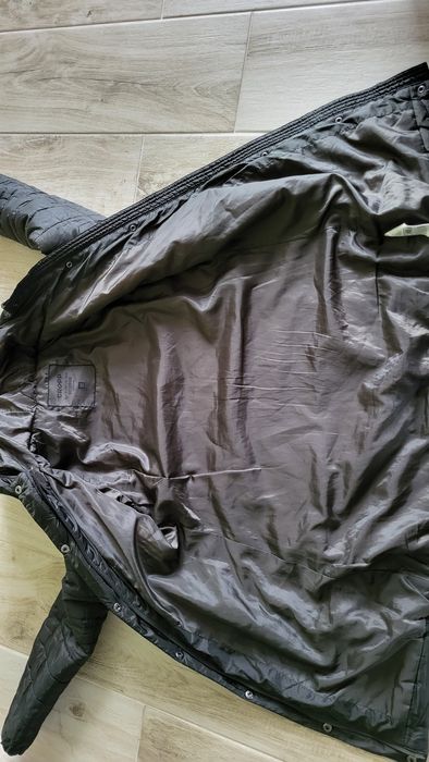 Cropp płaszcz przejściowy M ciemno zielony z ładnym połyskiem