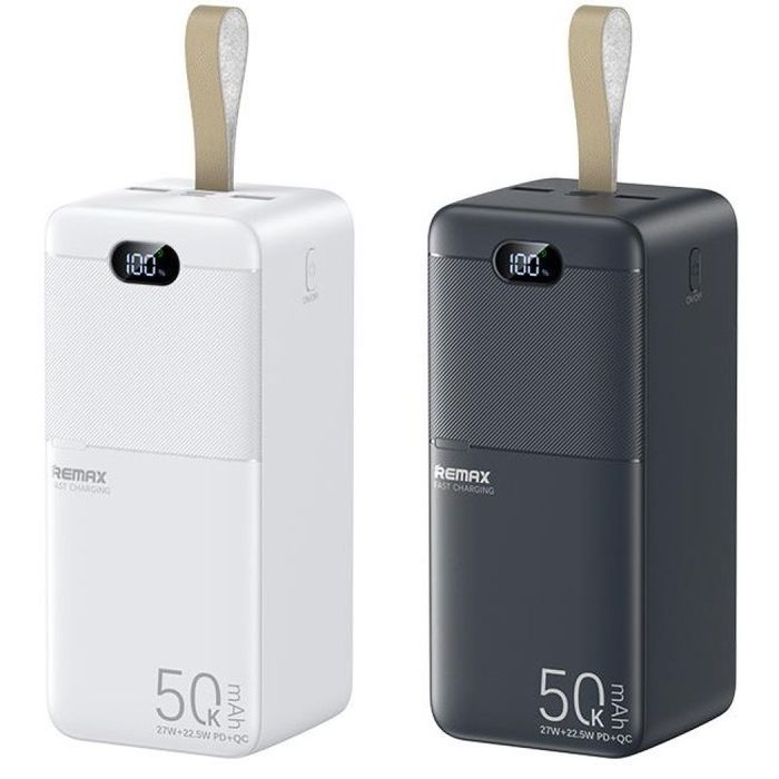 iТОП! 50000mAh 27W Power bank REMAX 117 Павербанк xiaomi baseus redmi