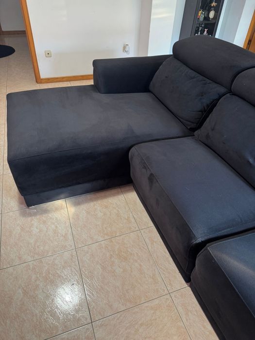 Sofa chaise longue com 2 lugares eletricos