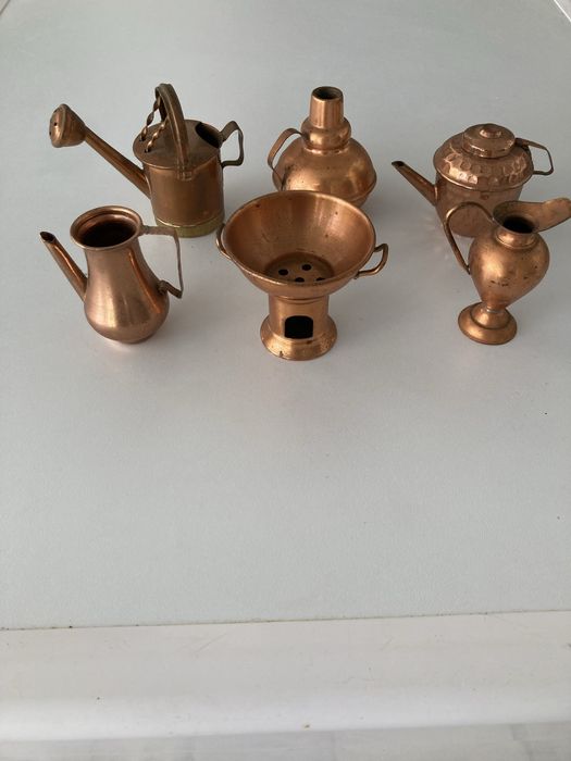 Miniaturas em cobre
