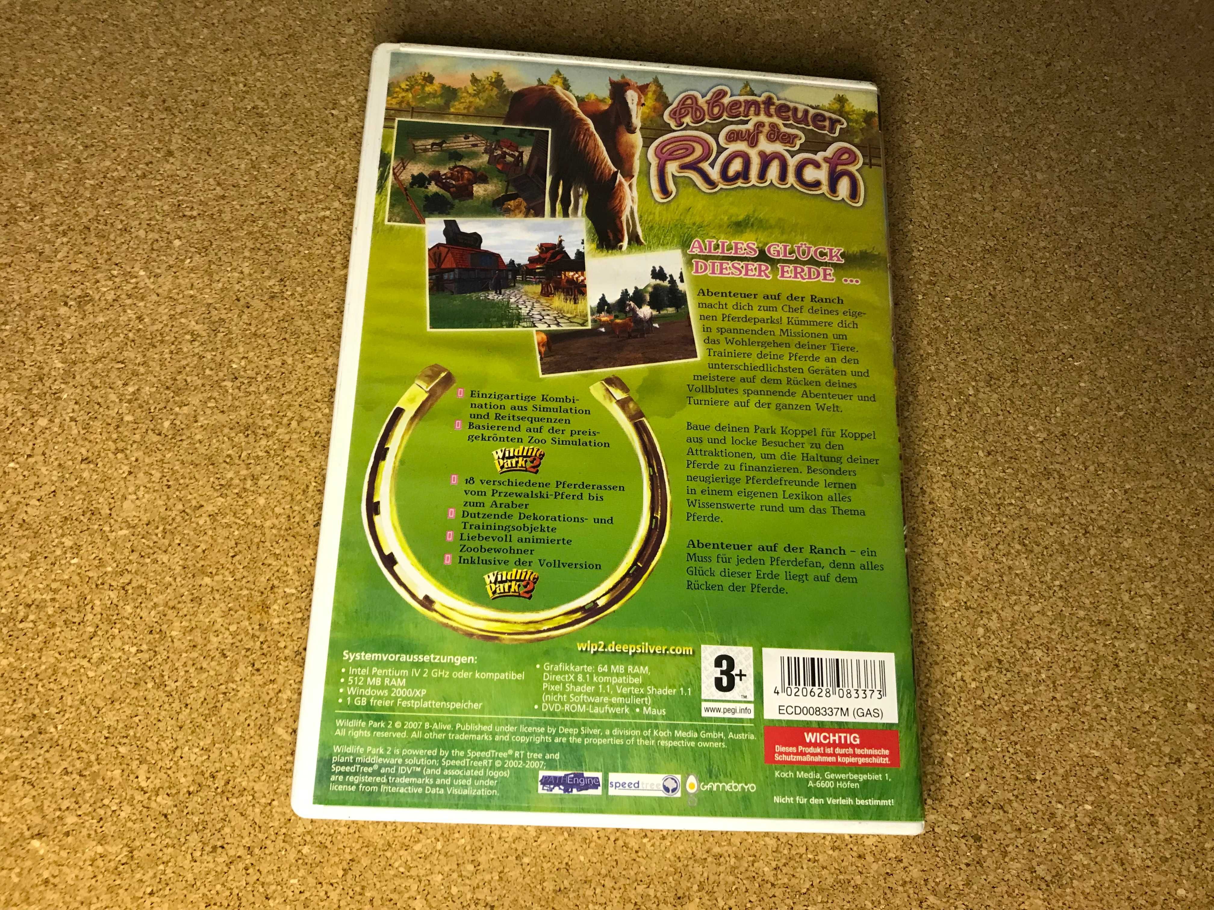 Abenteuer Auf Der Ranch - Przygody Na Ranczo - Konie [PC][DVD]