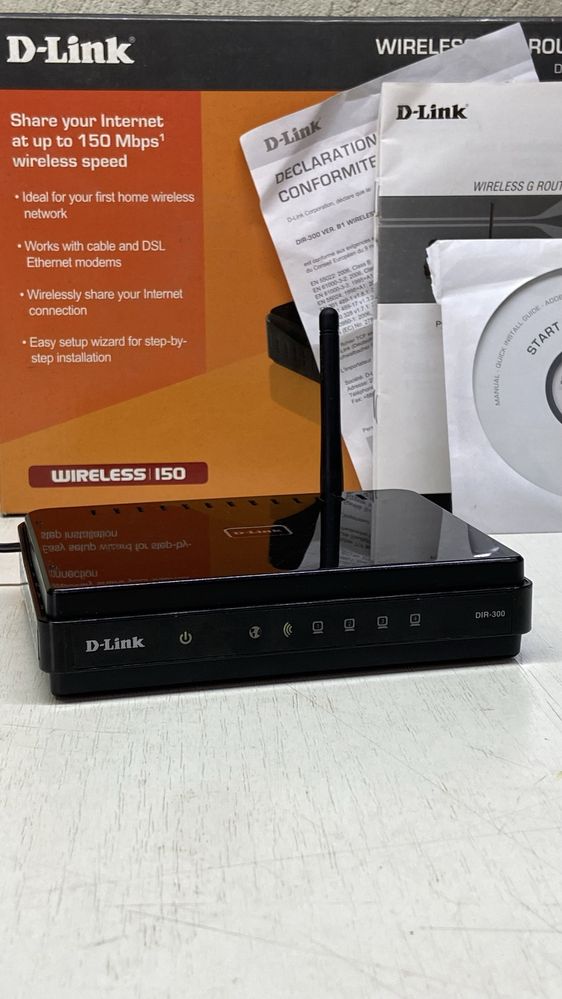Роутер D-Link DIR-300 150Mbps