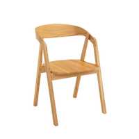 Krzesło dębowe drewniane lite drewno gięte skandynawskie