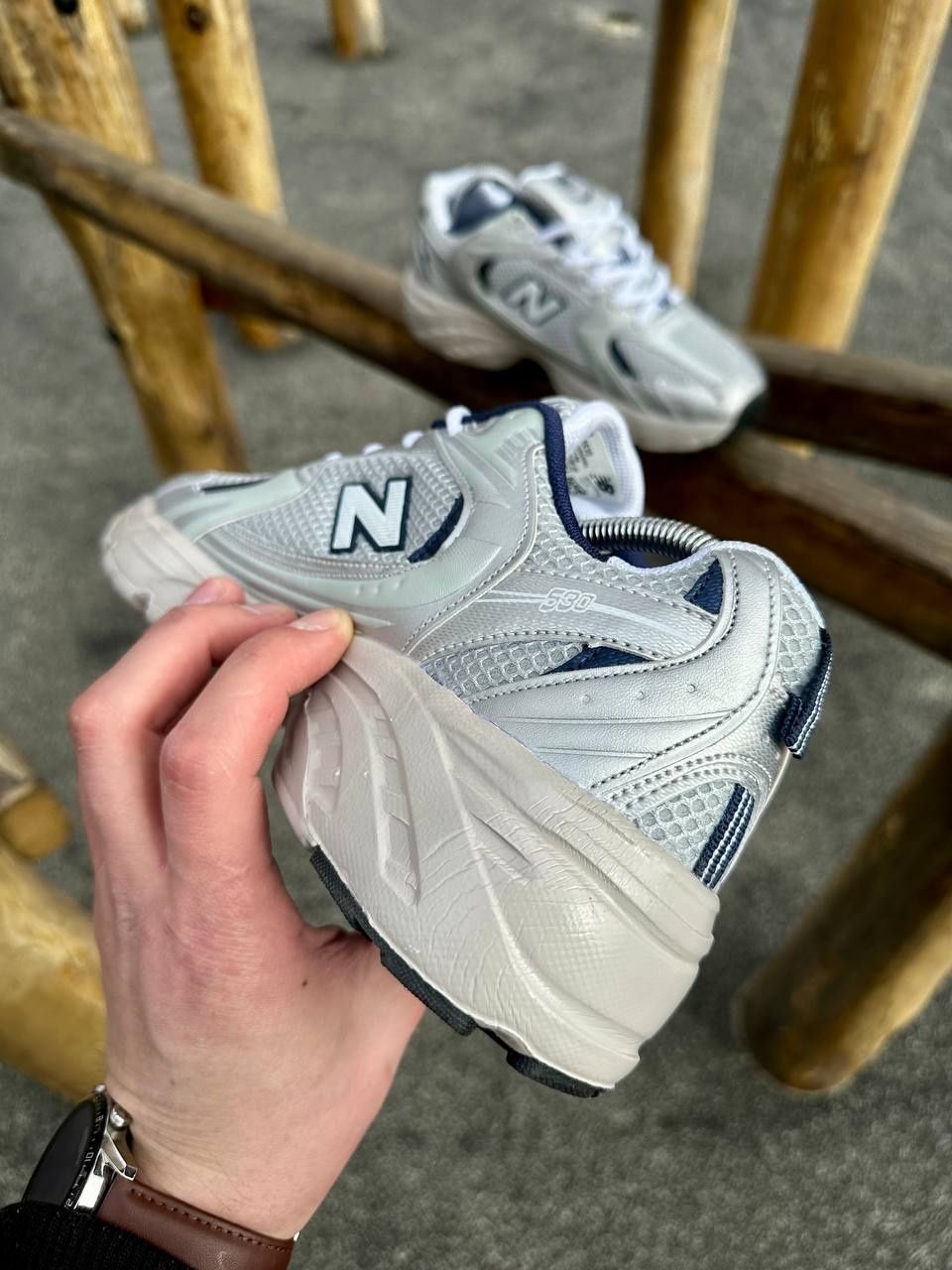 Кроссовки New Balance белые Кросівки нью Беланс