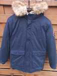 Kurtka zimowa parka chłopieca r.152