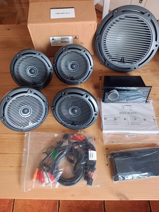 Radio Fusion Apollo MS-RA770 JL Audio do łodzi Marine