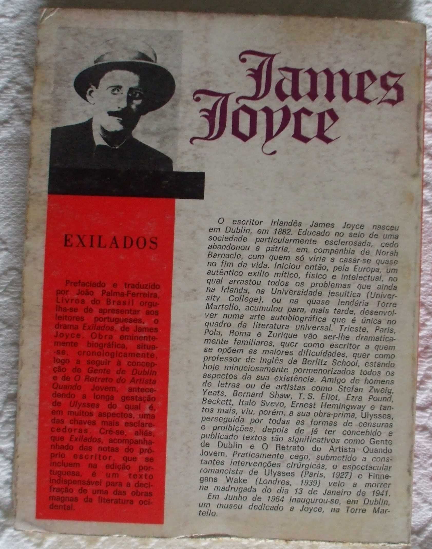 Exilados, James Joyce