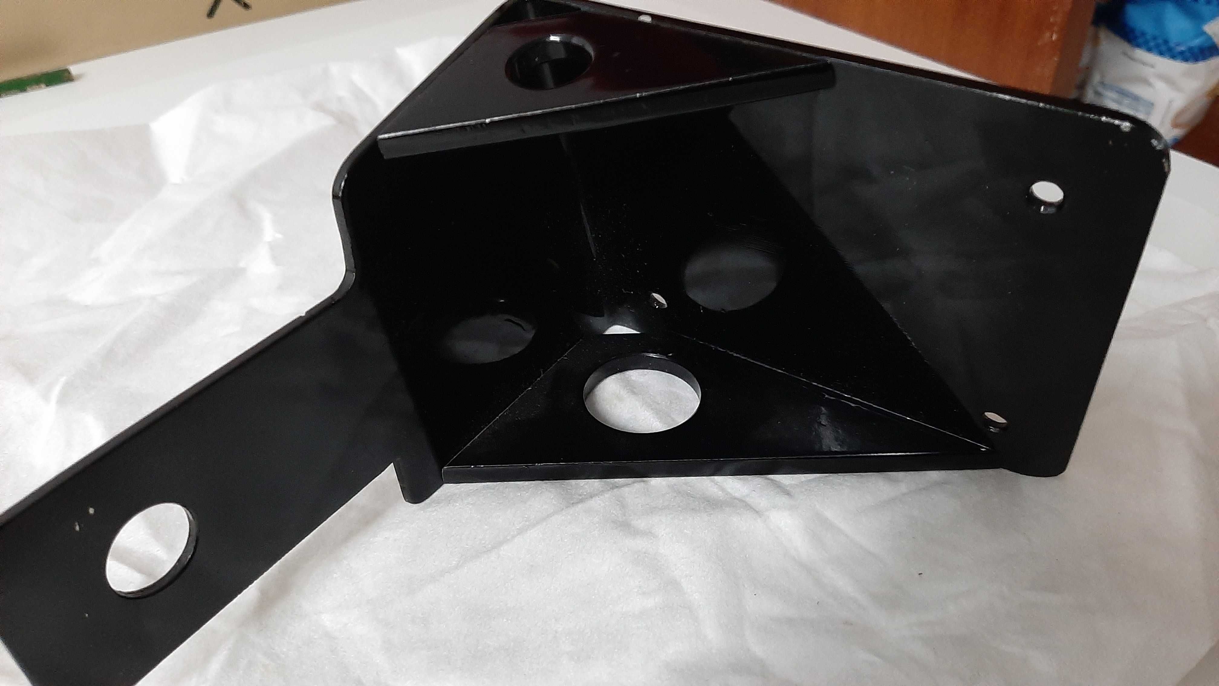 Moto, suporte de matricula lateral com luz de LED