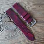 Pasek do zegarka 20 mm handmade skóra naturalna ręcznie robiony