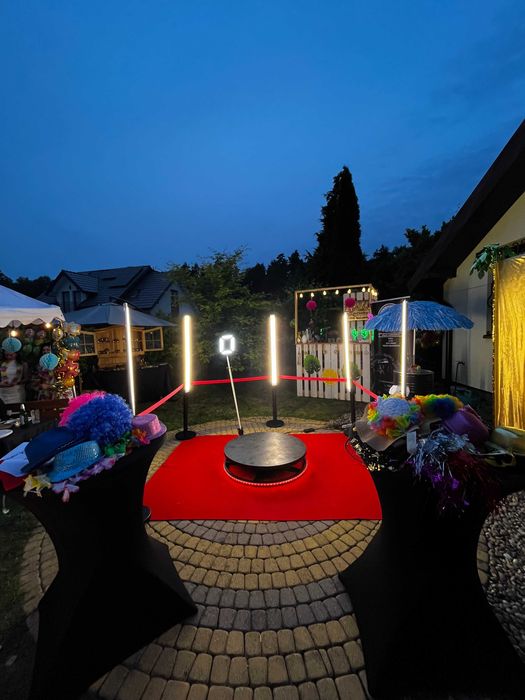 Fotobudka 360 - ozdoba na wesele i osiemnastkę 100cm
