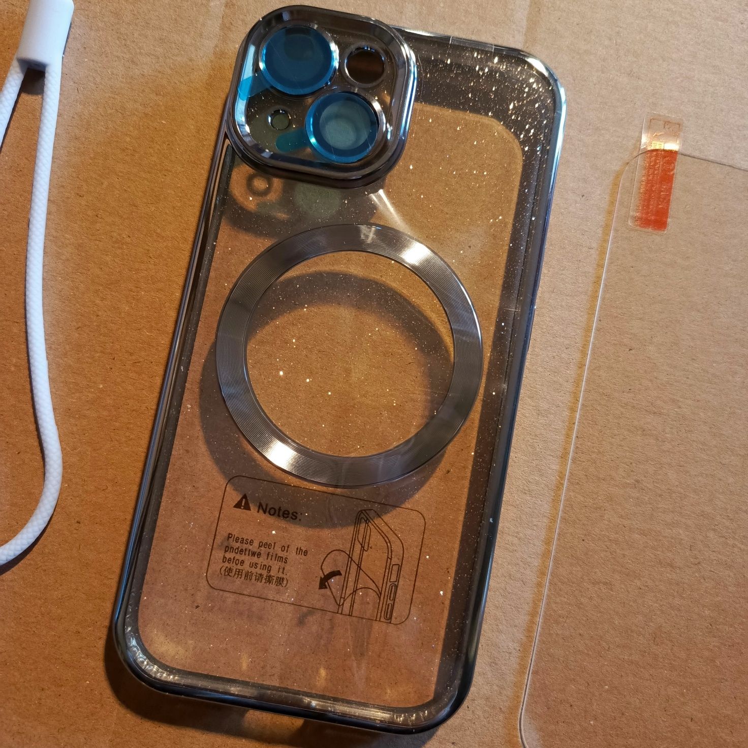 Plecki do Apple iPhone 15 ze szkłem