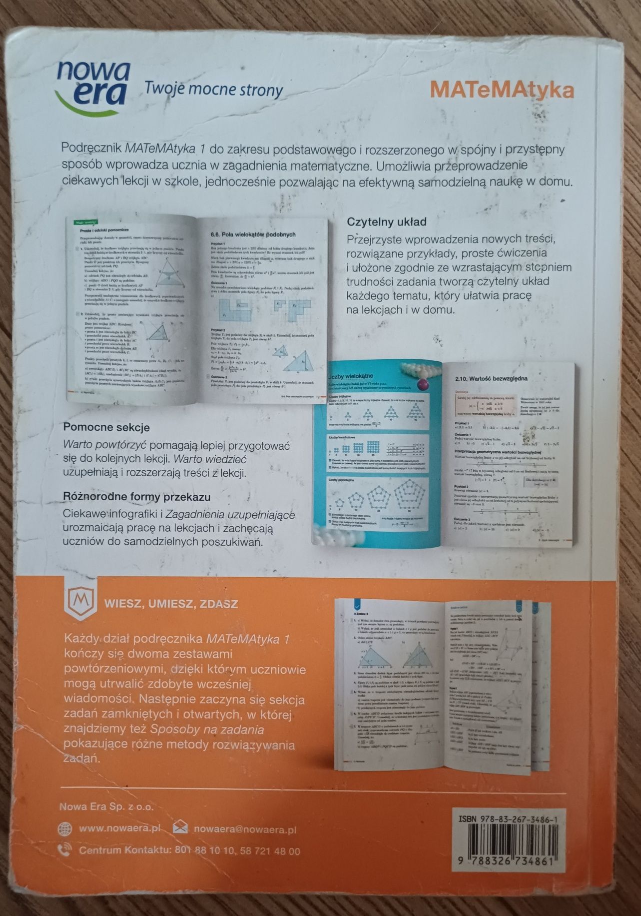Podręcznik MATeMAtyka 1