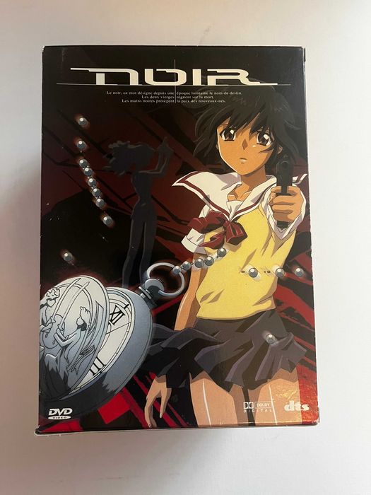 NOIR - anime DVD, komplet, edycja kolekcjonerska w boxie, stan b.dobry