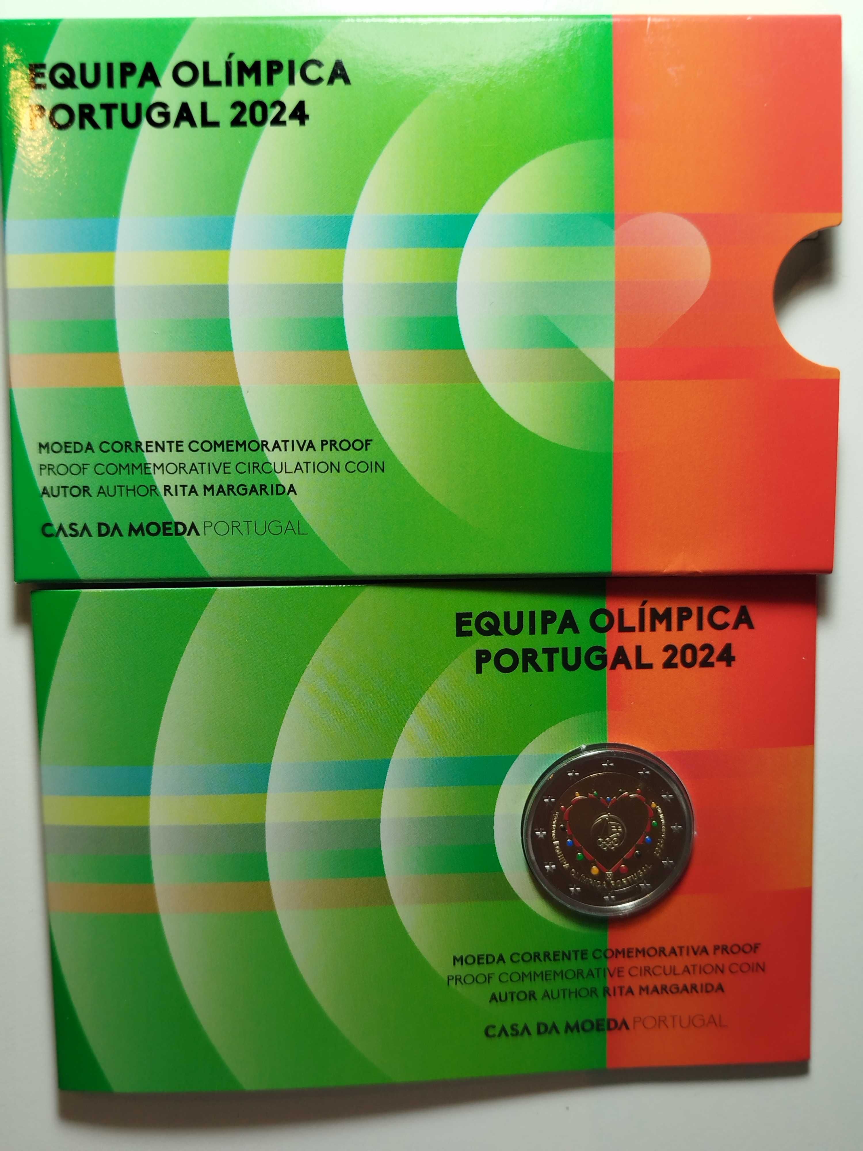 Moeda 2€ Proof Portugal 2024 - Jogos Olímpicos