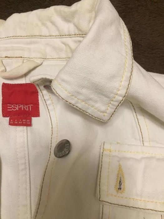 Джинсовая укорочённая курточка Esprit