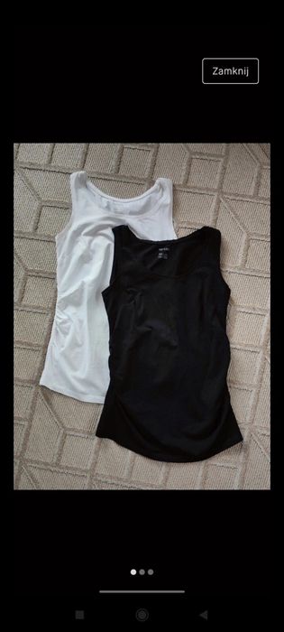 Komplet bluzek ciążowych esmara i H &M