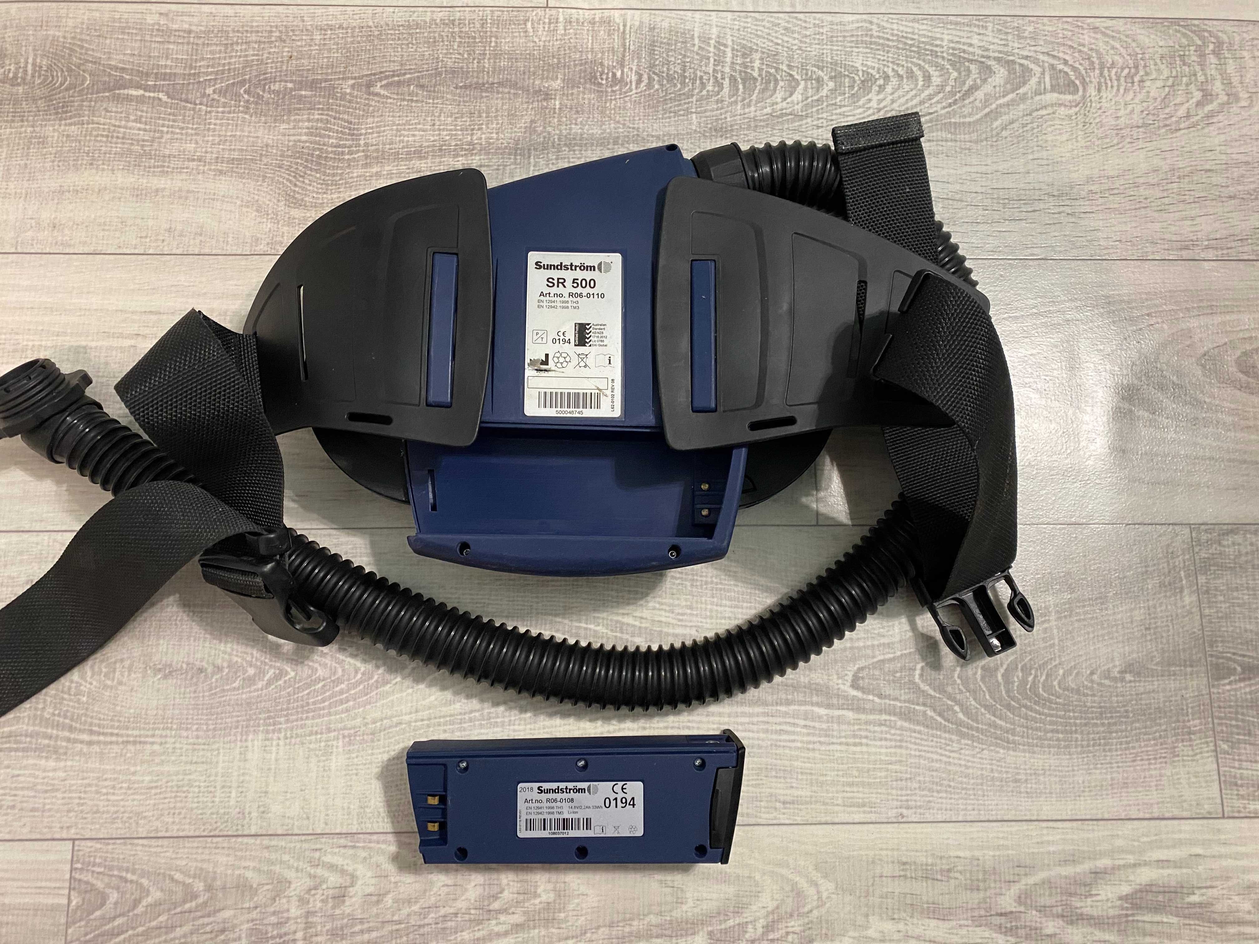 Wentylator akumulatorowy Sundstrom z filtrami Cząstek SUNDSTROM SR 500