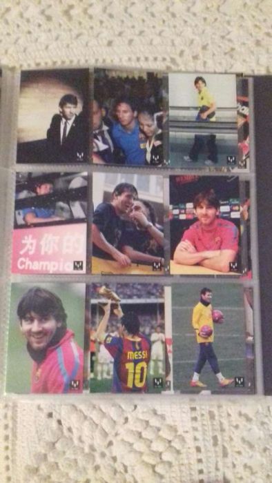 Caderneta oficial do Messi 2012