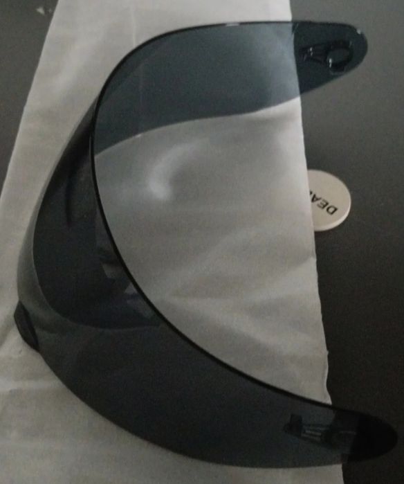 Viseira preto  nova para AGV k1 .  k3 . k5