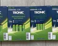 8x TRONIC Akumulatorki Baterie AA + AAA Ni-MH  1,2 V Okazja