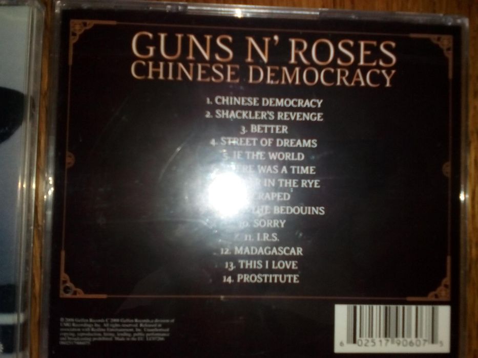 Лицензионный CD Guns N' Roses - Chinese Democracy (2008)