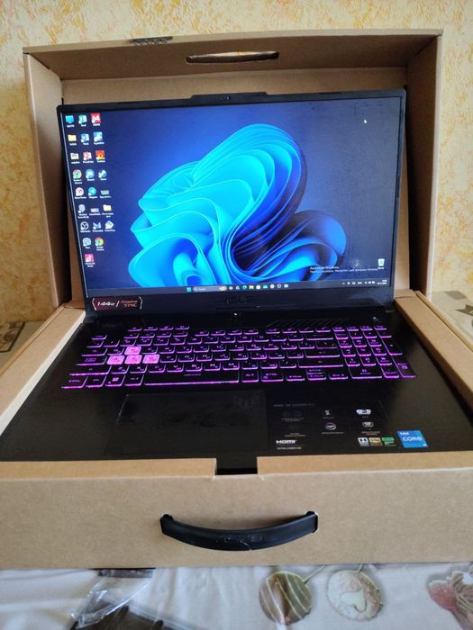 Ноутбук ASUS TUF Gaming F17 FX707ZC4