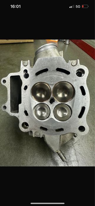 Cabeca do motor honda crf 250r 2008