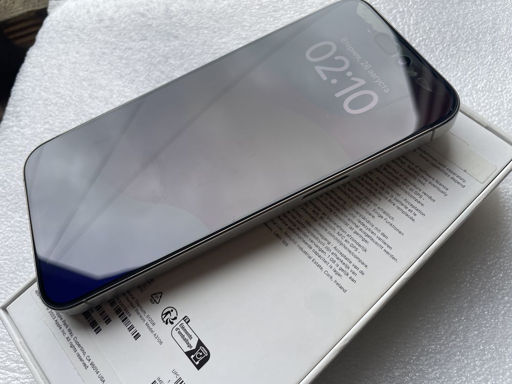 iphone 15 pro max 512gb рабочий но есть ньюанси